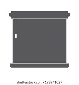 Louvers rolls sign icon. Window blinds or jalousie symbol. 