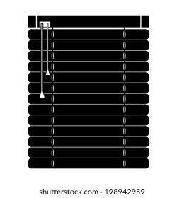 Louvers sign icon. Window blinds or jalousie symbol.