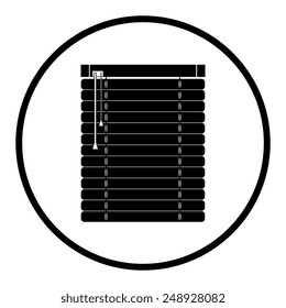 Louvers sign icon. Window blinds or jalousie symbol.