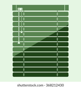 Louvers sign icon. Window blinds or jalousie symbol