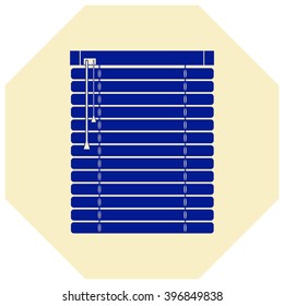 Louvers sign icon. Window blinds or jalousie symbol
