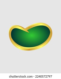 louxury love emblem design vector