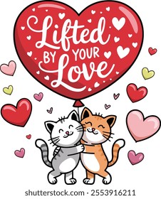 Lovable Cat Designs for Valentine's Day – Cute and Creative