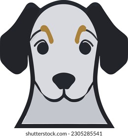 A lovable logo of a cheerful dog, representing the loyalty and companionship that our four-legged friends offer.