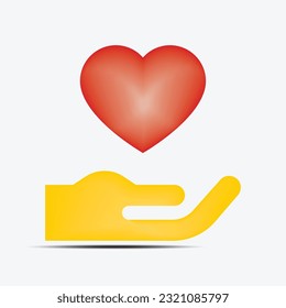 Love 3d icon set objects 