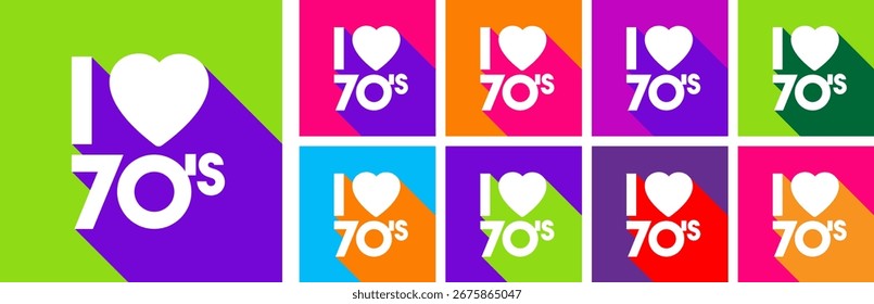 " Ich liebe die 70er "