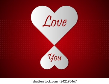 Love abstract background