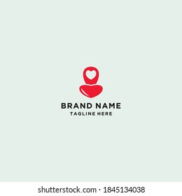 Love Abstract Creative Concept Logo Design Template Download