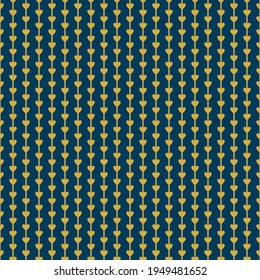 Love abstract Imitation gold with blue design seamless patterns. A seamless vector background. blue with Imitation gold ornament. Graphic modern pattern. Simple graphic design.