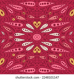 Love Affair Mandala - Viva Magenta Pink