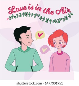 LOVE IS IN THE AIR