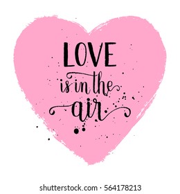 Love Air Greeting Card Poster On Stock Vector (Royalty Free) 564178213 ...