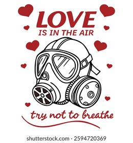 "Love in the Air: Romantic Mask Vector Design"