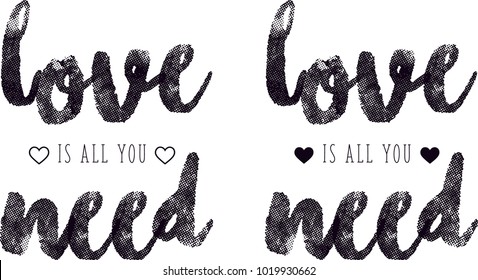 love is all you need