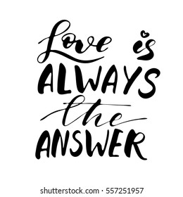 Love Is Always The Answer Imagenes Fotos De Stock Y Vectores