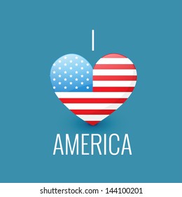 I love america background design
