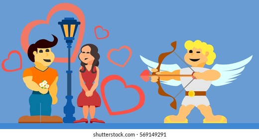 love and angel cupid
