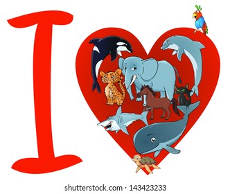 I love animals
