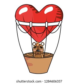 love and animals cartoons