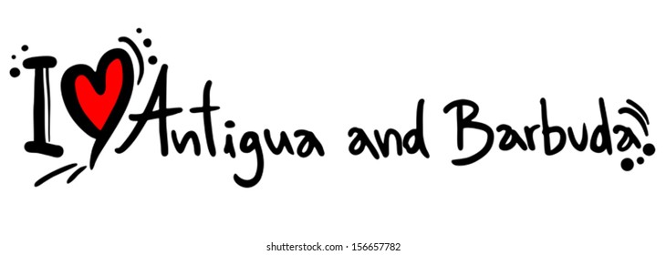 Love antigua and barbuda