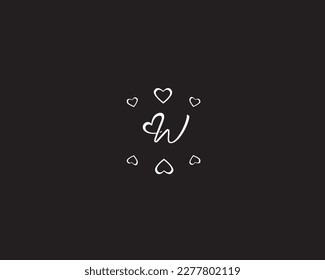 love aphabet logo of words
