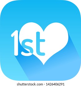 Love app icon first love app icon