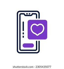love app icon for your website, mobile, presentation, and logo design.