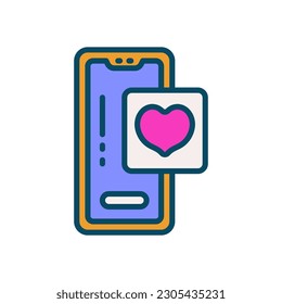 love app icon for your website, mobile, presentation, and logo design.