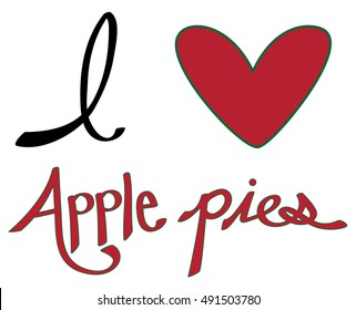 I Love Apple Pies