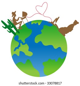 love around the world