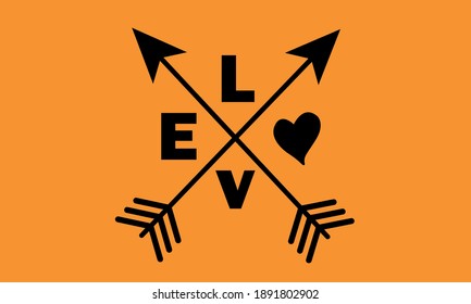 Love Arrows Vector and Clip art

