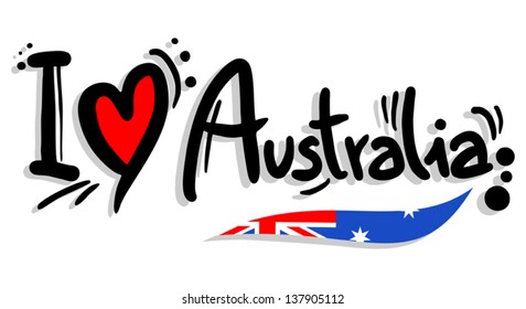 I love Australia