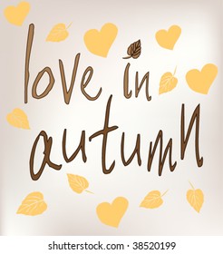 love in autumn