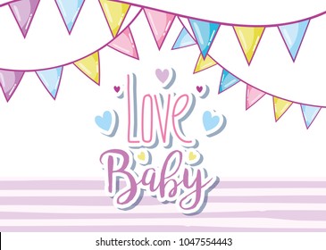 Love baby cute card