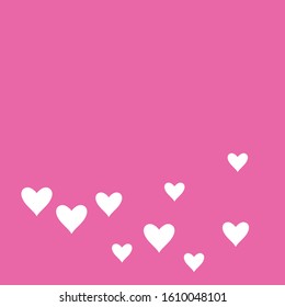 Love backgound illustration vector template