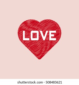 LOVE background.