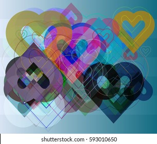 love background art