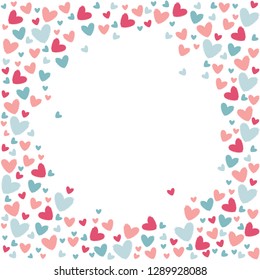 Love background concept pattern/ Vector abstract illustration