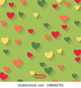 Love background. Eps10 Vector illustration