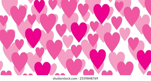 love background, in flat style. romance theme background, valentines day.