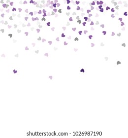  Love Background with Hearts. Illustration with Love Heart for your Design. Valentines Background for Greeting Card, Invitation, Banner, Wallpaper, Flyer Vector illustration.
