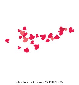 Love background illustration vector template
