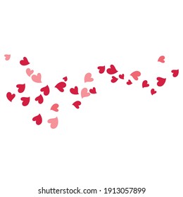 Plantilla vectorial de ilustración de fondo de amor