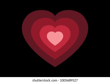 Love background. modern template design. valentine day theme
