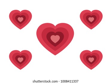 Love background. modern template design. valentine day theme. vector.