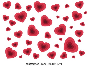 Love background. modern template design. valentine day theme. vector.