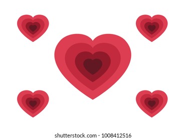 Love background. modern template design. valentine day theme. vector.