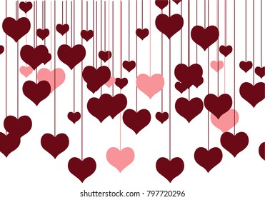 Love background. modern template design. valentine day theme.
