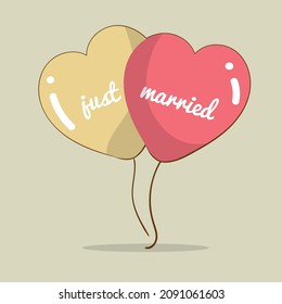 Love background. Paper note. Valentine's greeting card. Vector illustration