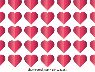 love background with pink color.vector ilustration